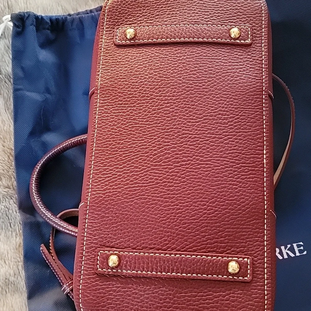 Dooney & Bourke Lucca Leather Satchel - Picture 4 of 13